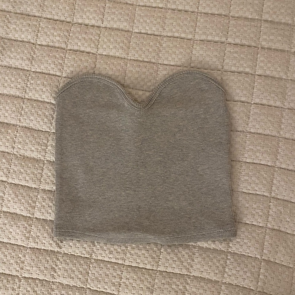Grey Zara tube top !